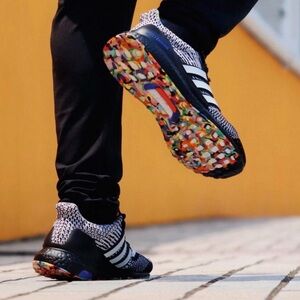 ADIDAS Ultraboost 5.0 DNA LOVE UNITES PRIDE Running Shoes Mens 5.5 Black Unisex